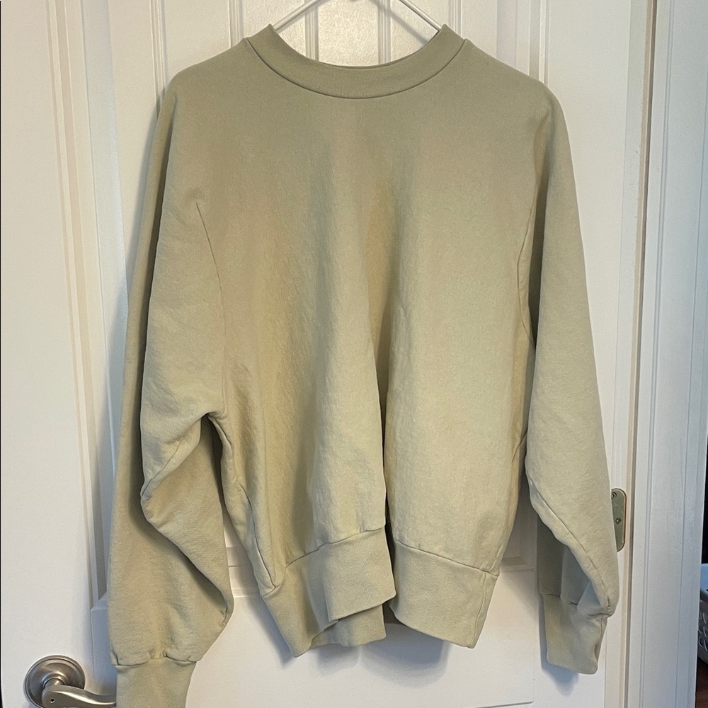 Yeezy Light Sage Crewneck Sweatshirt